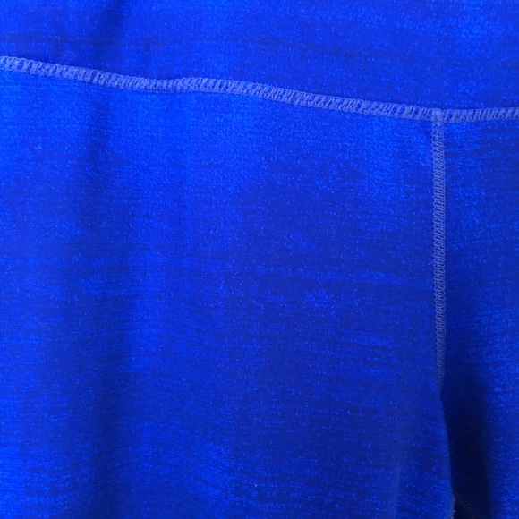 Tangerine Crop Leggings Bright Blue L - Picture 2 of 4